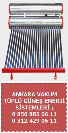 Ankara Vakum tüplü güneş enerji sistemi hizmeti
